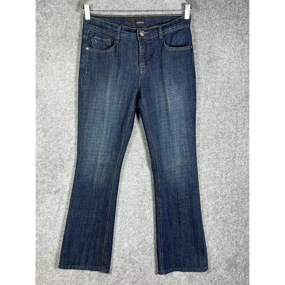 Foster Bootcut Jeans Womens Size 6 Blue Dark Wash Denim Stretch 5 Pocket